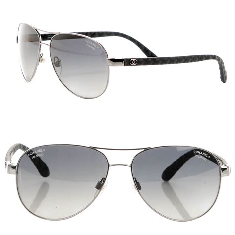 chanel lunette ronde|chanel aviator sunglasses women's.